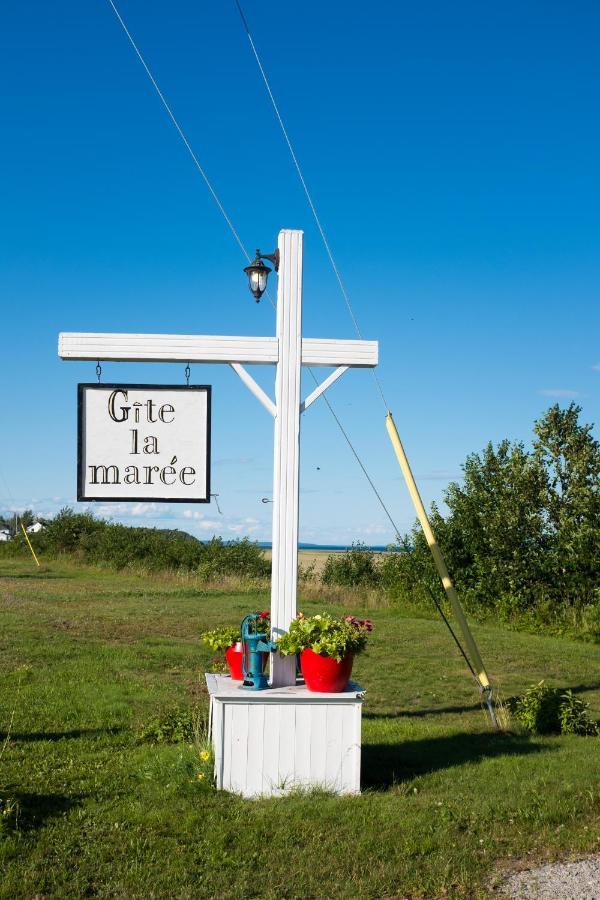 Gite La Maree Portneuf Sur Mer Exterior photo